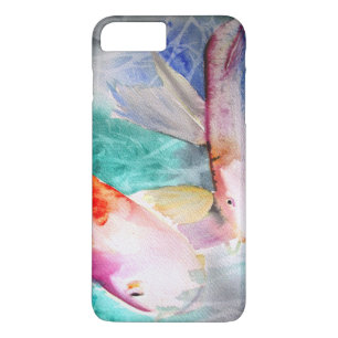 Coques Pour iPhone Papillon Koi aquarelle japonais Poisson Art