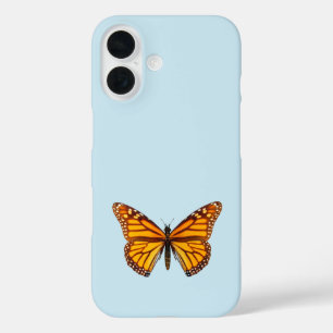 Coque Pour iPhone 16 Papillon monarque