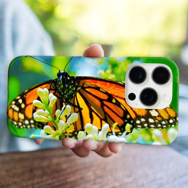 Coques Case-Mate iPhone Papillon monarque orange photo moderne audacieux s (Créateur téléchargé)