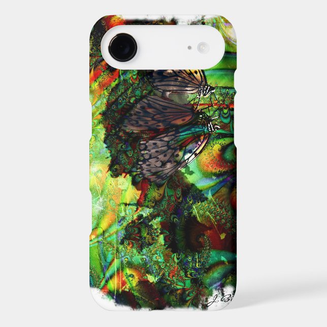 Coques Case-Mate iPhone Papillon Psy (Verso)