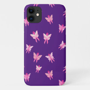 Case-Mate iPhone Case Papillon ruban rose de sensibilisation au cancer d