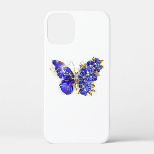 Case-Mate iPhone Case Papillon saphir à fleurs