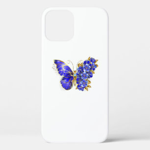 Case-Mate iPhone Case Papillon saphir à fleurs