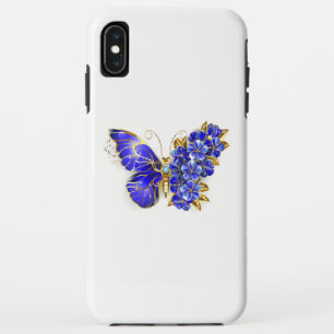 Case-Mate iPhone Case Papillon Saphir Fleur