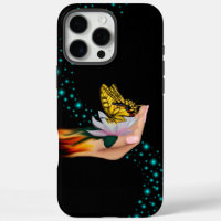 Papillon sur Lotus Bloom