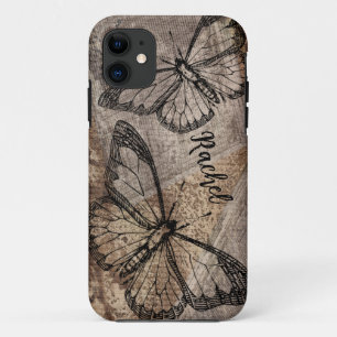 Case-Mate iPhone Case Papillon vintage, personnalisé