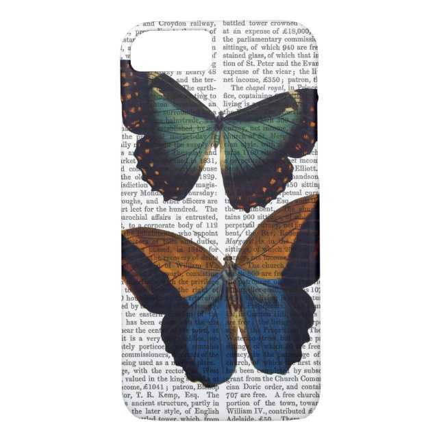 Coques Case-Mate iPhone Papillons 5 (Dos)