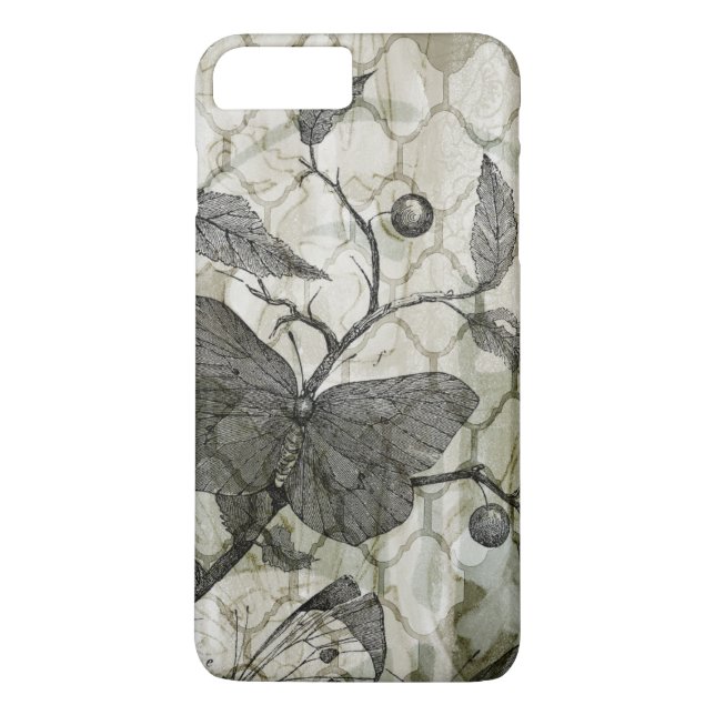 Coques Case-Mate iPhone Papillons Arabesques I (Dos)