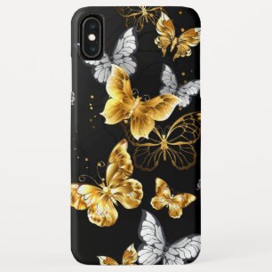 Case-Mate iPhone Case Papillons blancs et dorés