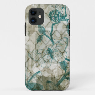 Coque iPhone 11 Papillons d'arabesque VI