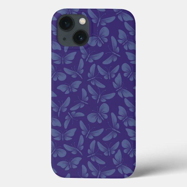 Coques Case-Mate iPhone papillons de nuit arrière - plan (Verso)