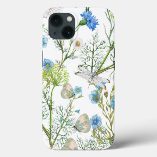 Case-Mate iPhone Case Papillons et dragons volent avec des fleurs