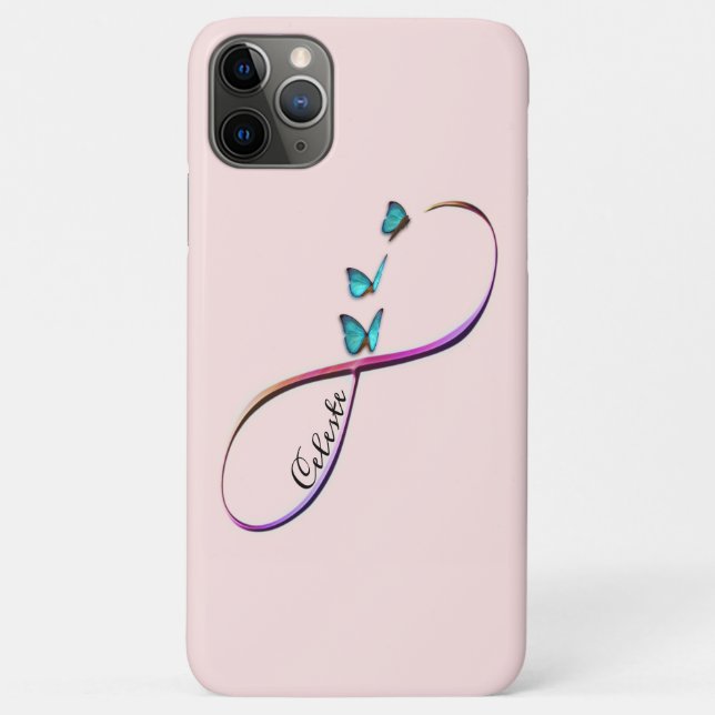 Coques Case-Mate iPhone papillons infinis (Dos)