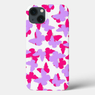 Etui iPhone 13 Papillons posés