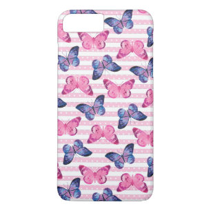 Case-Mate iPhone Case Papillons roses mignons