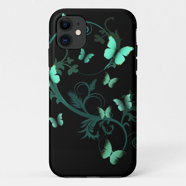 Coques Case-Mate iPhone Papillons terreux (Dos)