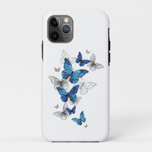 Case-Mate iPhone Case Papillons volants bleus Morpho