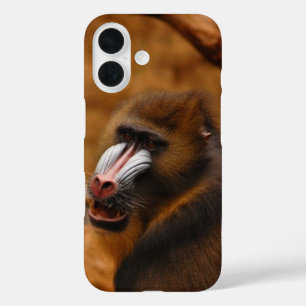 Coque Pour iPhone 16 Papion / Babouin...