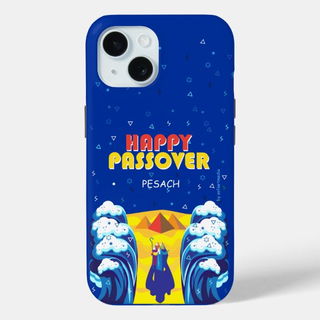 Coques Case-Mate iPhone Pâque Moïse & Israélites Exodus Pop Art Peinture (Verso)