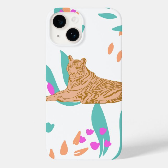Coques Case-Mate iPhone Parade du tigre (Verso)