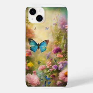 Coque Pour iPhone 14 Plus Paradis des papillons Whimsical