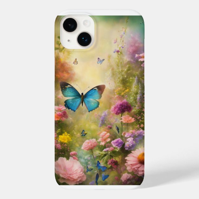 Coques Case-Mate iPhone Paradis des papillons Whimsical (Verso)