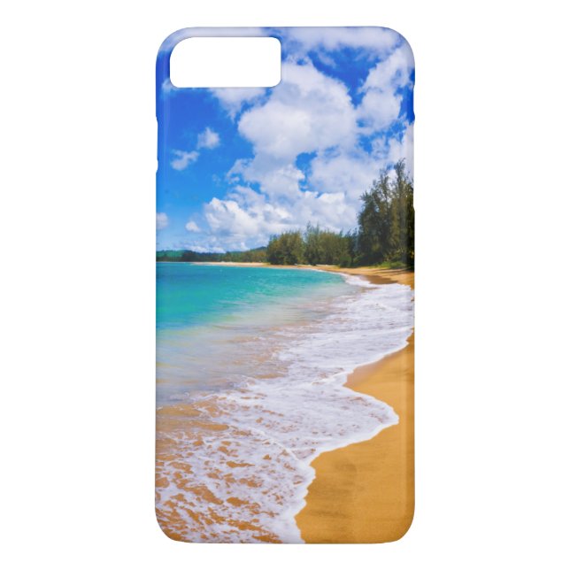 Coques Case-Mate iPhone Paradis tropical de la plage, Hawaï (Dos)
