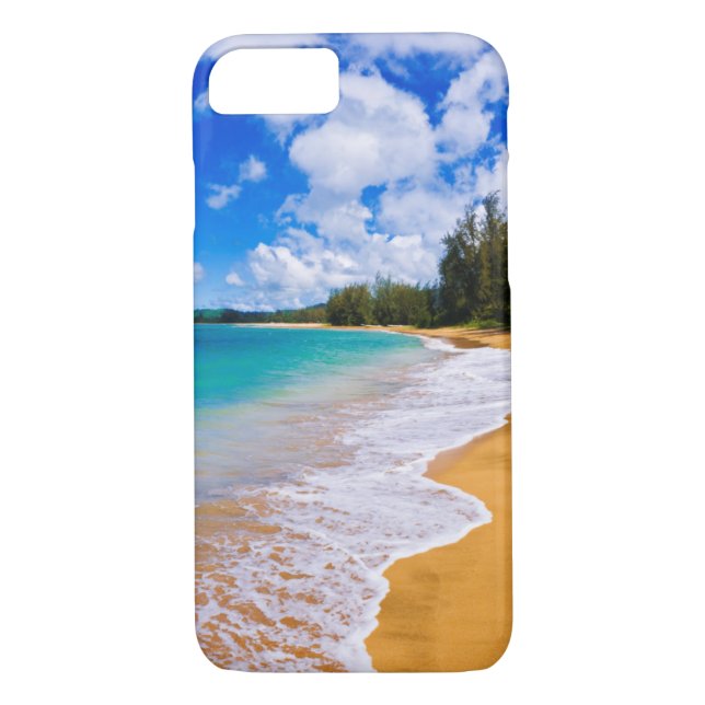 Coques Case-Mate iPhone Paradis tropical de la plage, Hawaï (Dos)
