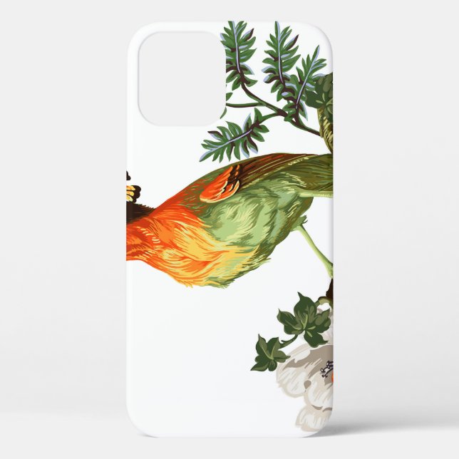 Coques Case-Mate iPhone Paradise Birds : Exotic Floral Arrière - plan (Verso)