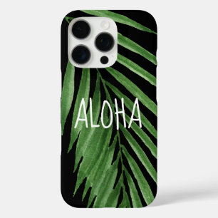 Coques iPhone 16 Pro Paradise Palm Hawaiian Tropical - Noir