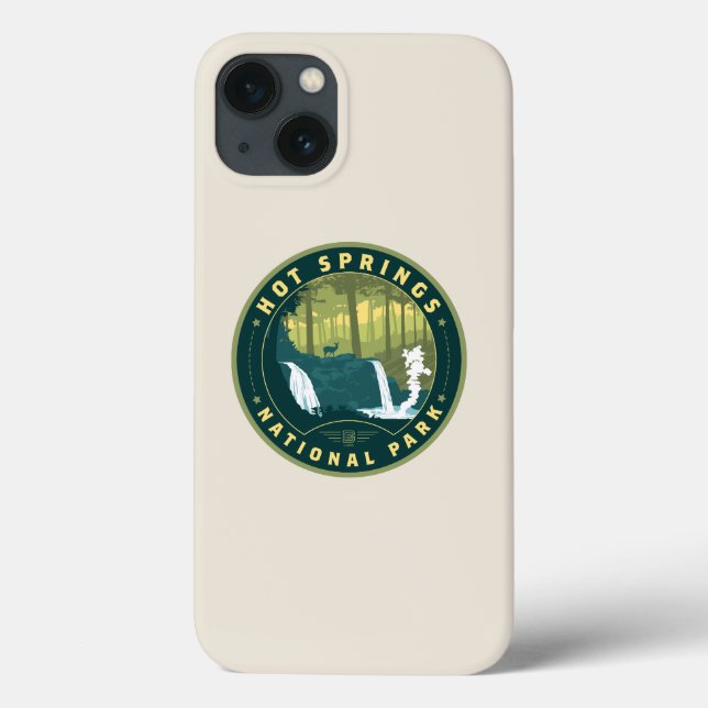 Coques Case-Mate iPhone Parc national des sources chaudes (Verso)