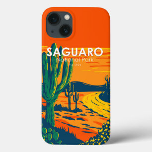 Case-Mate iPhone Case Parc national du Saguaro Arizona Vintage