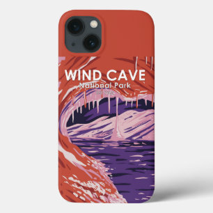 Case-Mate iPhone Case Parc national Wind Cave South Dakota Vintage