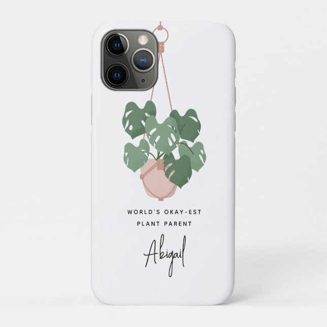 Coques Case-Mate iPhone Parent Plante très bien personnalisé (Dos)