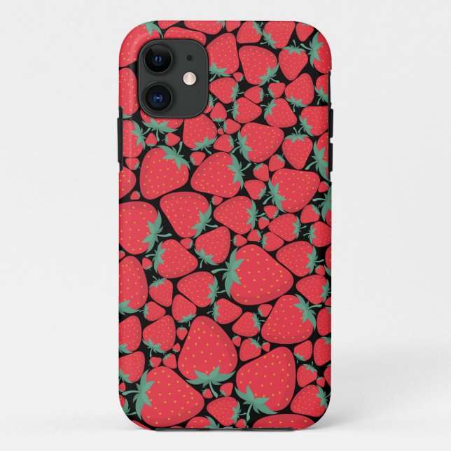 Coques Case-Mate iPhone Parfait Motif fraise (Dos)