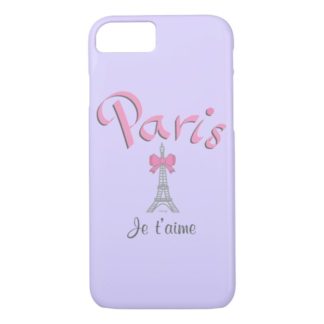 Coques Case-Mate iPhone Paris - Je t'aime (Je t'aime) Cool iPhone 7 (Dos)