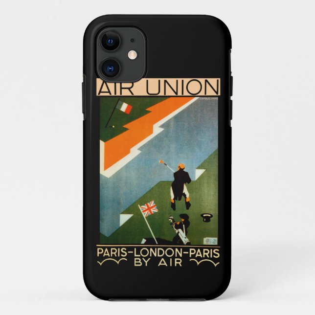 Coques Case-Mate iPhone Paris - Londres - Paris par Air (Dos)