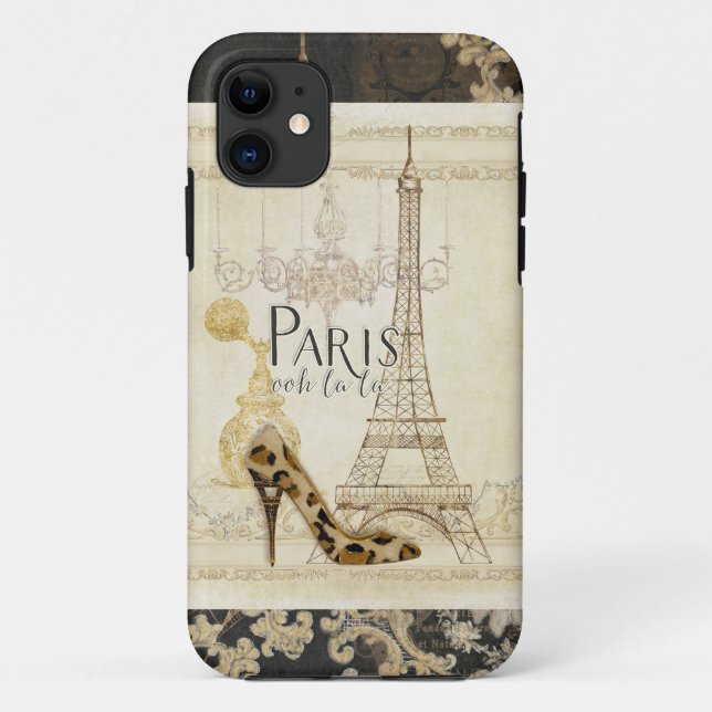 Coques Case-Mate iPhone Paris ooh la mode Lustre Tour Eiffel (Dos)