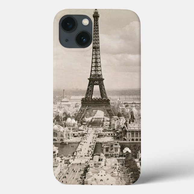Coques Case-Mate iPhone Paris : Tour Eiffel, 1900 (Verso)