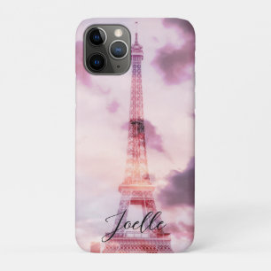 Case-Mate iPhone Case Paris Tour Eiffel Type personnalisé Nom Photo