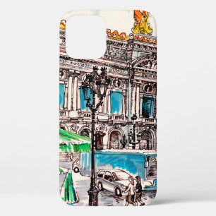 Case-Mate iPhone Case  Paris vue rue sur le théâtre Café de Wicked pede