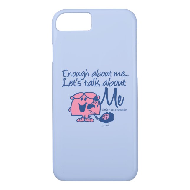Coques Case-Mate iPhone Parler de Little Miss Chatterbox (Dos)