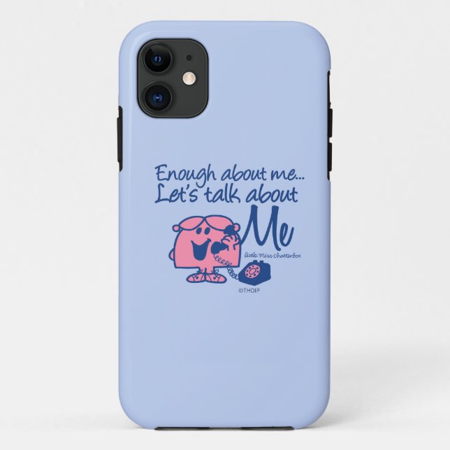 Coques Case-Mate iPhone Parler de Little Miss Chatterbox (Dos)