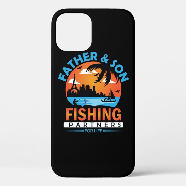 Coques Case-Mate iPhone Partenaires de pêche père et fils pour la vie (Verso)