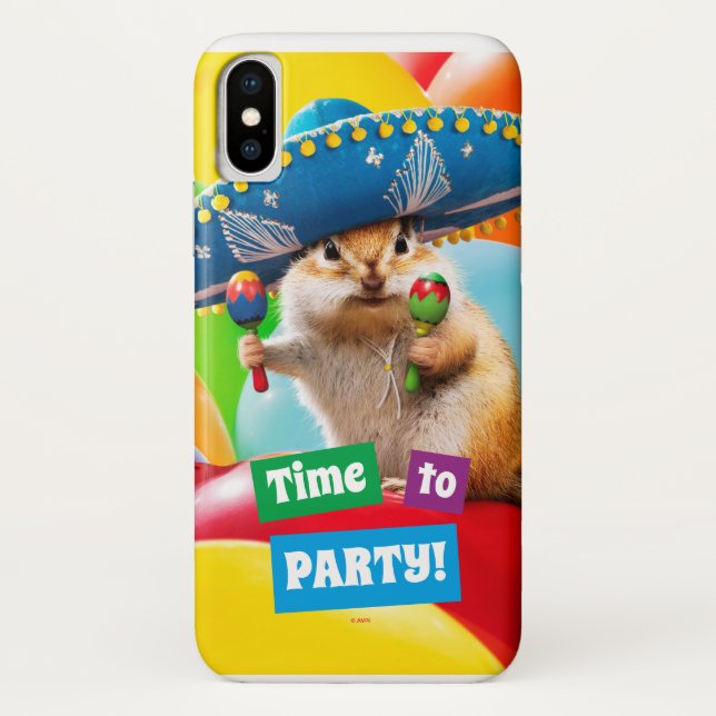 Coques Case-Mate iPhone Parti Chipmunk De Sombrero (Dos)