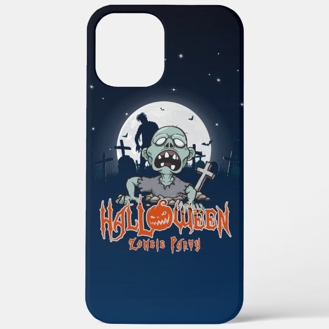 Coques Case-Mate iPhone Parti Zombie d'Halloween | (Verso)