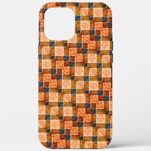 Case-Mate iPhone Case Parties d'échecs orange arrondies formant de nouve
