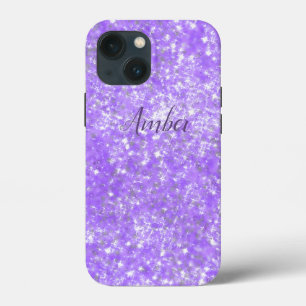 Case-Mate iPhone Case Parties scintillant à étincelle violette Éléga