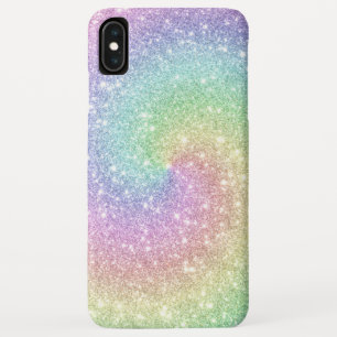 Case-Mate iPhone Case Parties scintillant arc-en-ciel coloré Spiral tend