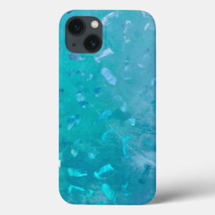 Case-Mate iPhone Case Parties scintillant bleu Faux Texture